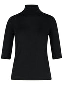 Max Mara 'Cecina' Beige Virgin Wool Turtleneck Sweater