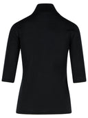 Max Mara 'Cecina' Beige Virgin Wool Turtleneck Sweater