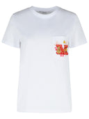 Max Mara 'Nunzio' White Cotton T Shirt