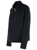 Max Mara 'Plava' Black Polyamide Blend Sweatshirt