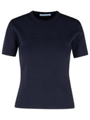 Max Mara 'Segale' Black Viscose Blend T Shirt
