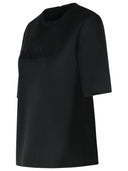 Max Mara 'Peter' Black Wool T Shirt