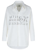 MM6 Maison Margiela White Cotton Shirt