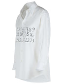 MM6 Maison Margiela White Cotton Shirt