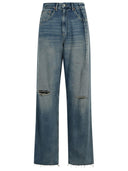 Mm6 maison margiela jeans in denim blu