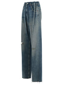 Mm6 maison margiela jeans in denim blu