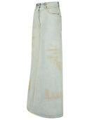 Mm6 Maison Margiela Blue Denim Gonna