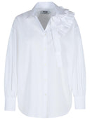 Msgm White Cotton Shirt