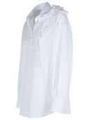 Msgm White Cotton Shirt