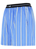 Msgm Blue Cotton Shorts