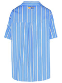 Msgm White Cotton T Shirt