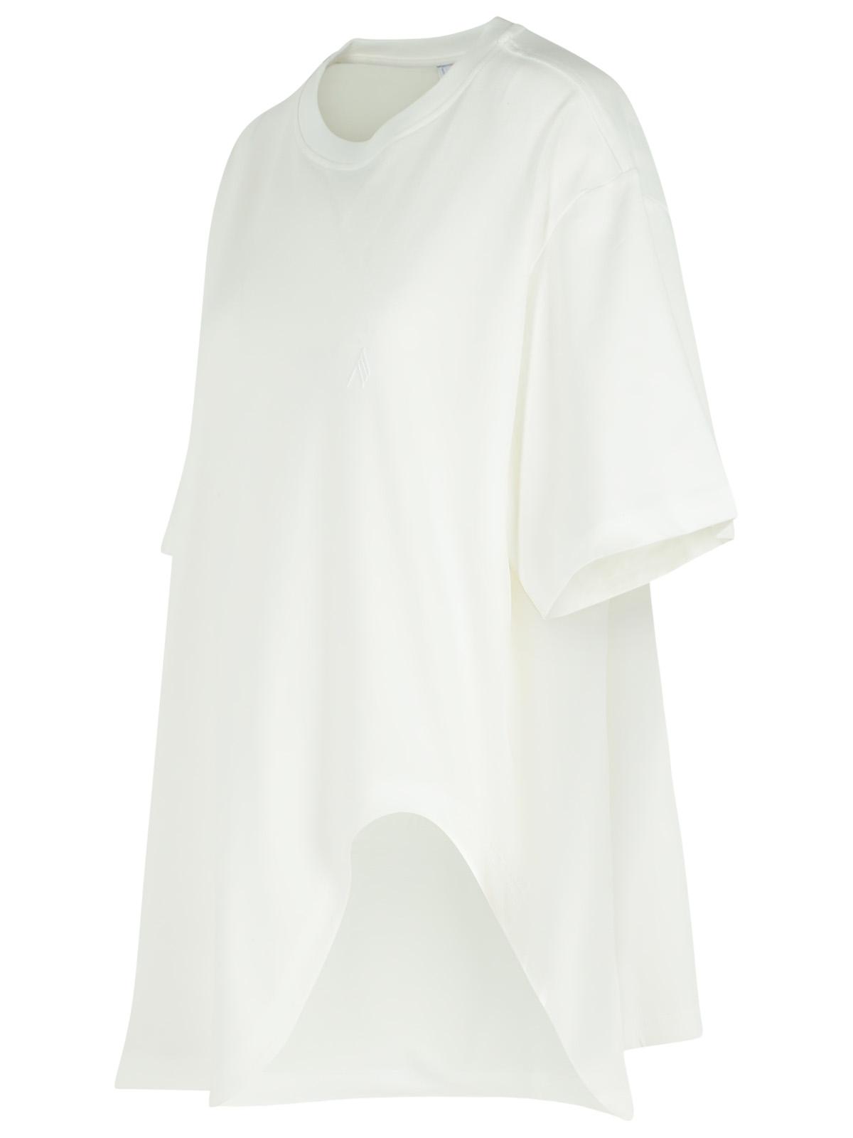 Attico White Cotton T-shirt
