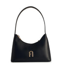 Furla 'Hobo Diamante' Black Lear Bag