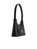 Furla 'Hobo Diamante' Black Lear Bag