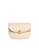 Furla 'Sfera' Grey Lear Crossbody Bag