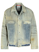 Acne Studios Light Blue Cotton Jacket