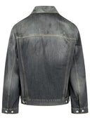 Acne Studios Grey Denim Jacket