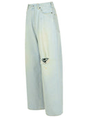 Acne Studios 'ShoreBreak' lyseblå bomulds jeans