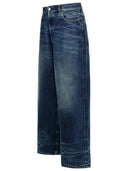 Jeans di cotone blu "Broadway" Acne Studios