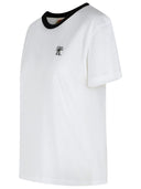 Acne Studios White Cotton Blend T Shirt