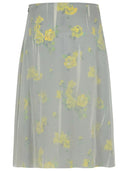 Acne Studios Grey Polyester Skirt