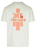 C.p. Företagsvit bomullst shirt