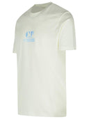 C.P. Company Ivory Cotton T Shirt