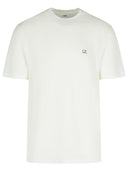 C.P. Company White Cotton T Shirt