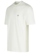 C.P. Company White Cotton T Shirt