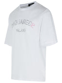 Dsquared2 White Cotton T Shirt