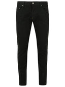 Dsquared2 بنطال جينز قطني أسود "Skater".