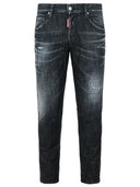 Dsquared2 'Skater Washed' Black Cotton Jeans