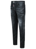 Dsquared2 'Skater Washed' Black Cotton Jeans
