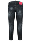 Dsquared2 'Skater Washed' Black Cotton Jeans
