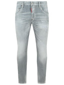 Dsquared2 'Skater' Light Grey Cotton Jeans