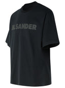 Jil Sander Camisa de algodón negro
