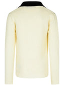 Jil Sander White Cotton Polo Shirt