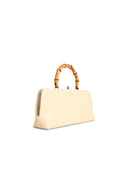Jil Sander 'Goji' Cream Lear Bag