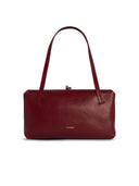 Jil Sander Small 'Goji' Red Clear Bag