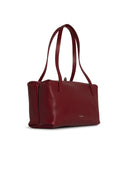 Jil Sander Small 'Goji' Red Clear Bag