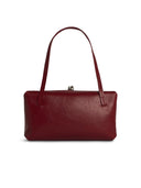 Jil Sander Small 'Goji' Red Clear Bag