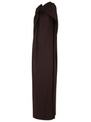 Jil Sander Brown Viscose Dress