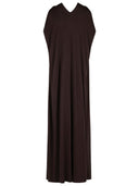 Jil Sander Brown Viscose Dress