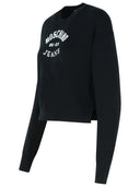 Moschino Jeans Black Cotton Sweater