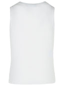 Moschino Jeans White Cotton Tank Top