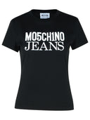 Moschino Jeans Black Cotton T Shirt