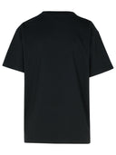 Moschino Jeans Black Cotton T 셔츠