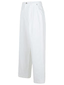 Moschino weiße Baumwollhosen