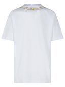 Moschino 'Croissant' Coton blanc en coton