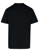 Maglietta in cotone nero Moschino